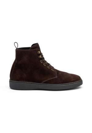 WATERPROOF - Botines con cordones - brown