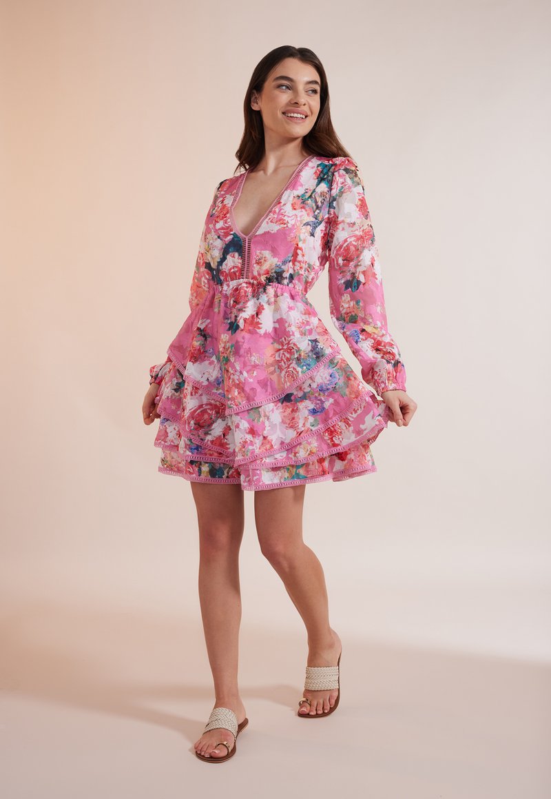 Adlysh - SUMMER VACATION  - Day dress - floral pink, Enlarge