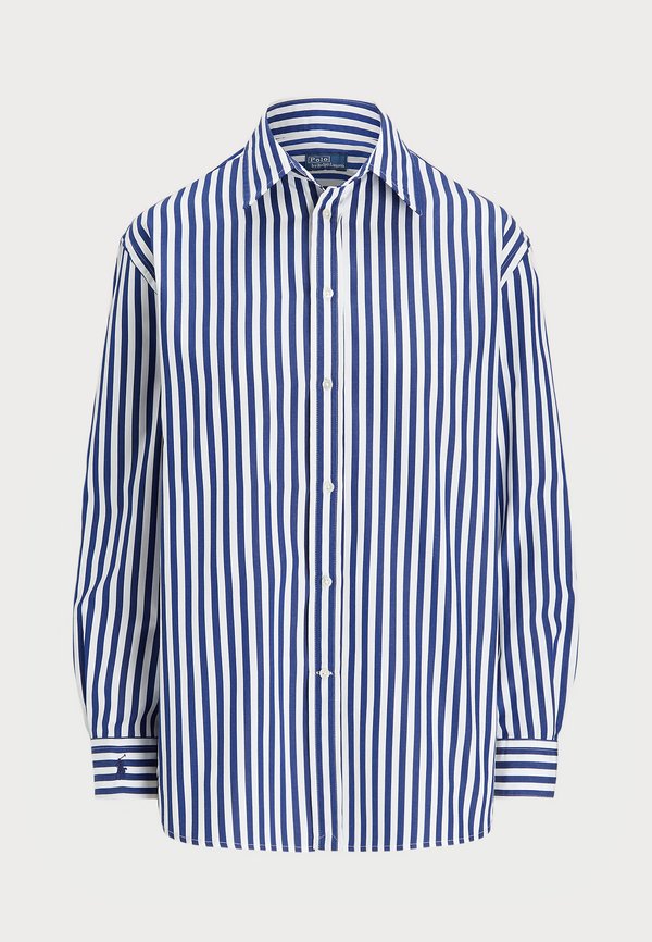 OVERSIZE FIT STRIPED COTTON SHIRT - Button-down blouse2