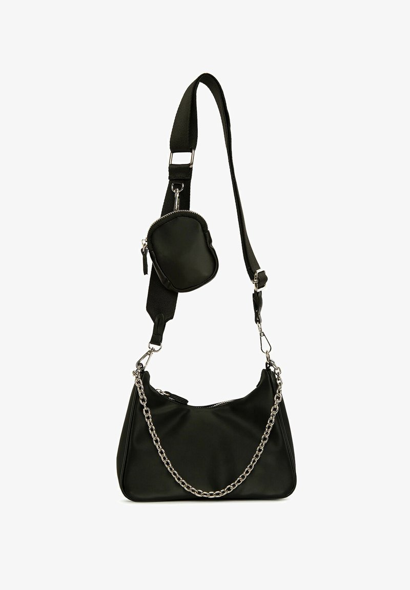 Bagmori MINI SHOULDER BAG WITH PURSE ACCESSORY - Ručna torba - schwarz
