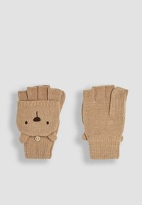 JoJo Maman Bébé BEAR NOVELTY - REGULAR FIT - Rokavice brez prstov - brown bear