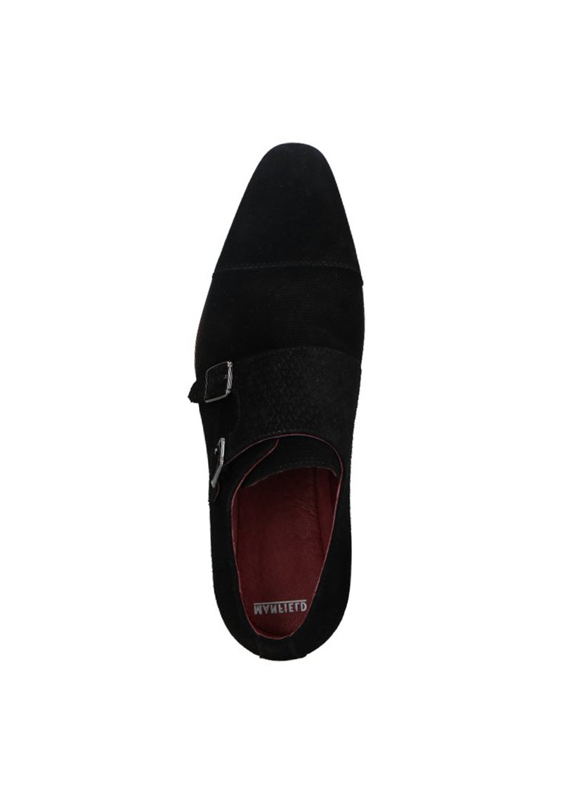 Herren Slipper | Manfield Slipper schwarz - EZ47530 Herren Slipper | Manfield Slipper schwarz - EZ47530