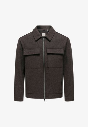 Only & Sons, JACKET ONSRUSH JACKET - Veste mi-saison - dark grey melange