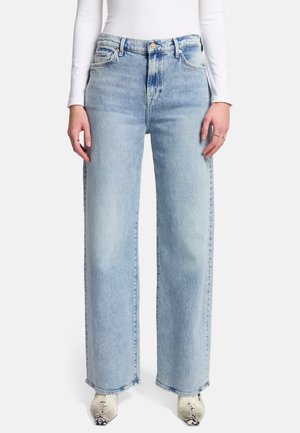 7 for all mankind SCOUT - Flared jeans - light blue