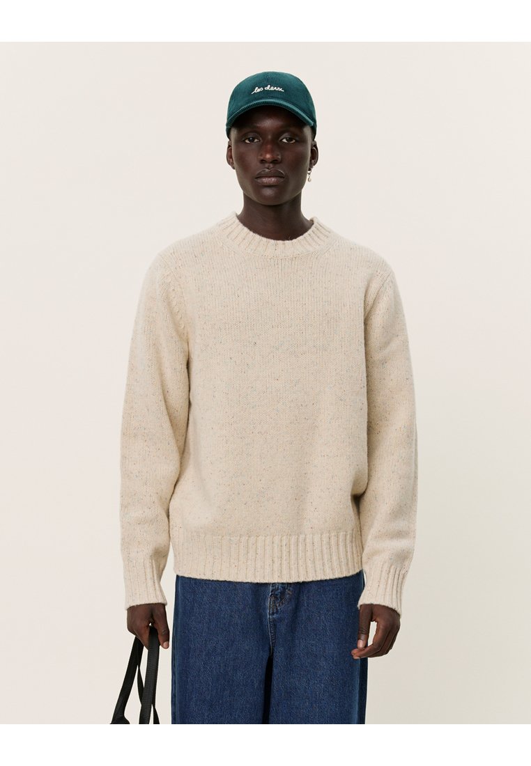 Les Deux GARY FLECK ROUNDNECK - Camisola - light sand