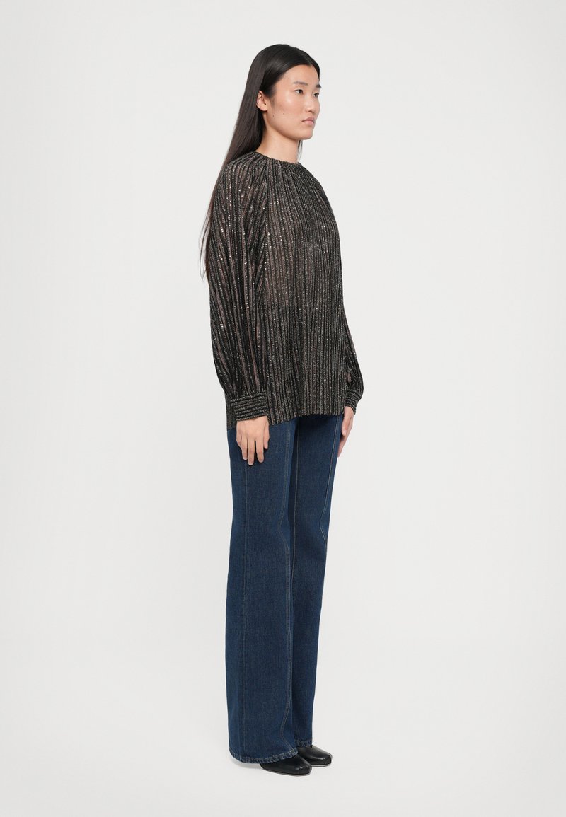 Missoni CREWNECK SWEATER - Blouse - brown/black