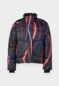 WOMENS FIBRE SHORT COAT - Pūkinė striukė - multicolored