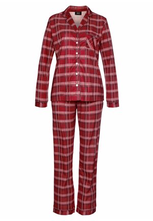 SET - Pyjama set - rot-kariert
