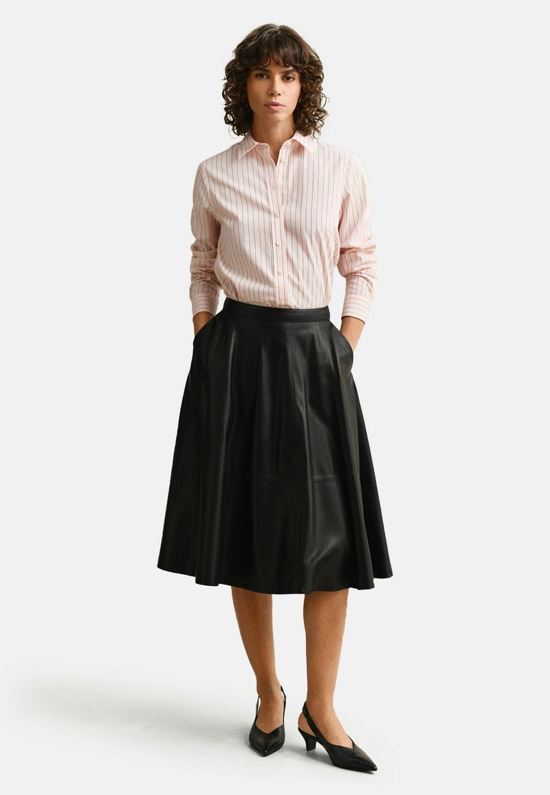 GANT REGULAR FIT CLASSIC STRIPED - Košilová halenka - apricot pink