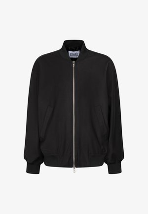 Studio Seidensticker OVERSIZED - ATLASBINDUNG UNISEX - Giubbotto Bomber - black