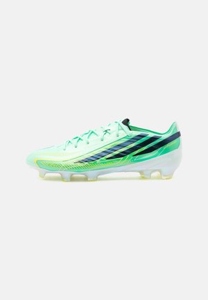 F50 HYPERFAST ELITE FG UNISEX - Футболни обувки за твърд терен - pulse mint/core black/solar lemon