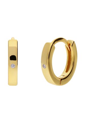 CLASSIC - Oorbellen - gold-coloured white