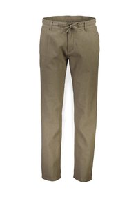 PANTS - Tygbyxor - dk army