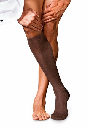 FALKE No. 2 - Calcetines hasta la rodilla - teak melange