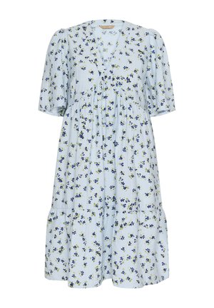 Culture, CULTURE CUPUGLIA GALLY SHORT DRESS - Robe de jour - blue flower