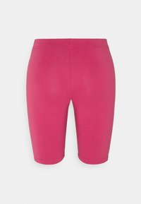 adidas Sportswear ESSENTIALS 3-STRIPES BIKE - Leggings - pink/white
