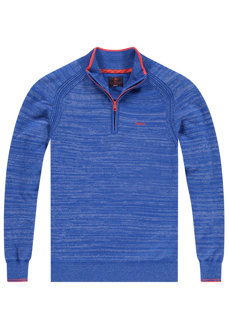 Herren Strickjacken | New Zealand Auckland Strickpullover epic cobalt/blau - AL58348 Herren Strickjacken | New Zealand Auckland Strickpullover epic cobalt/blau - AL58348