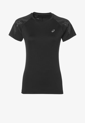 ASICS STRIPE - Camiseta estampada - performance black