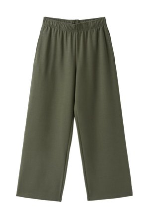 Stradivarius, WIDE-LEG JOGGER TROUSERS 04600820 - Jogginghose - khaki