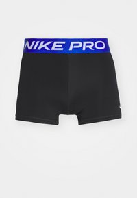 365 SHORT - Leggings - black/hyper royal/white