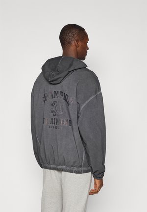 GYM LIFESTYLE FULL ZIP HOODIE  - Sweat zippé - black