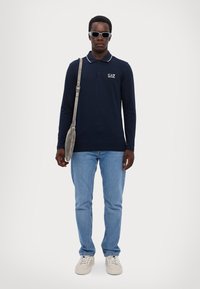 EA7 Emporio Armani Majica z dolgimi rokavi - blue