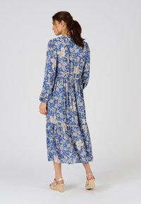 Damart À ÉTAGES  PURE  - Vestido camisero - bleu indien