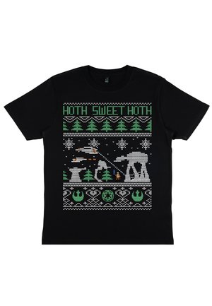 STAR WARS HOLIDAY BATTLE - Print T-shirt - black