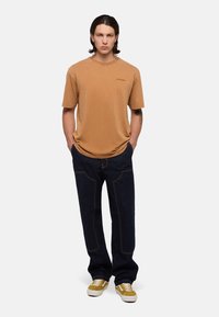 Dickies MADISON DOUBLE KNEE - Vaqueros cargo - rinsed