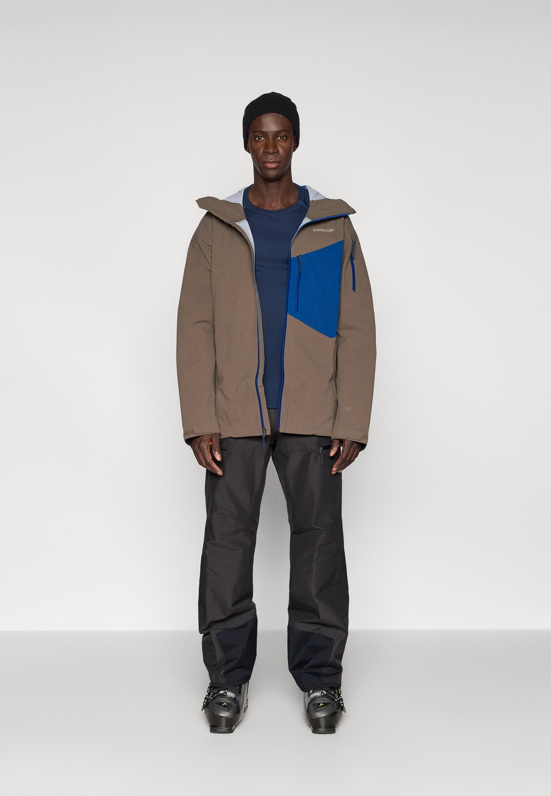 Patagonia SNOWDRIFTER - Ski jacket - marlow brown/brown - Zalando