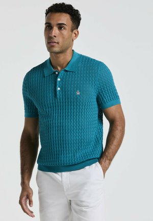 DROP NEEDLE TEXTURED  - Poloshirt - exotic plume