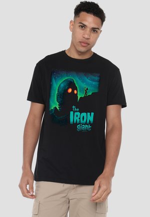 Cotton Soul, IRON GIANT/LOOK TO THE STARS - Print T-shirt - black