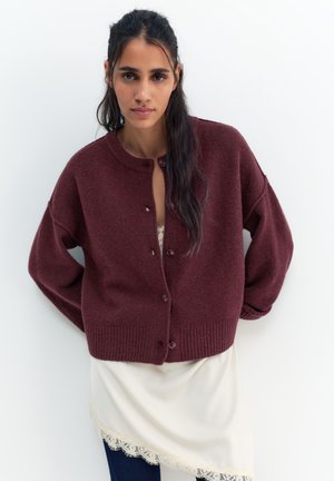 Kardigán - dark red