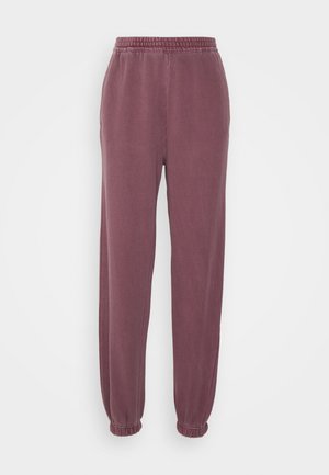 NELSON PANT - Verryttelyhousut - dark plum