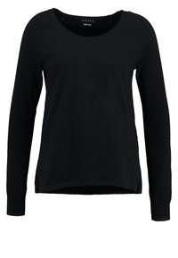 Sisley Strickpullover - black