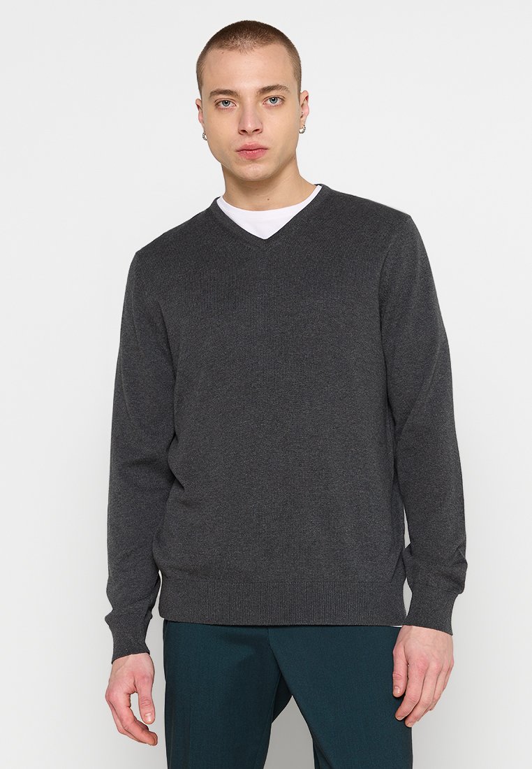 seidensticker Trui donkergrijs seidensticker Trui donkergrijs