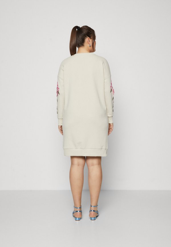 CARLINEHA LIFE DRESS - Day dress - pumice stone3