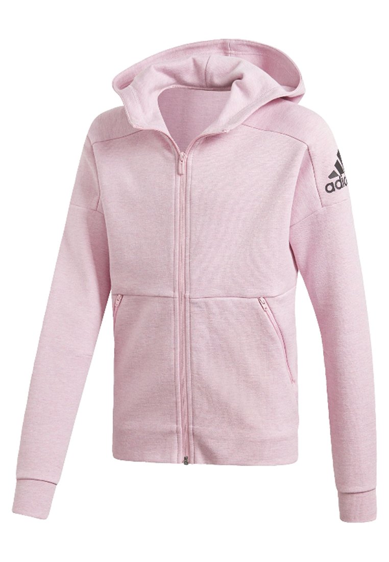 adidas Performance ID Stadium Hooded Track Jacket ADIDAS PERFORMANCE Sweatjacke 'ID Stadium' in pink bei ABOUT