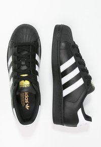adidas Originals SUPERSTAR FOUNDATION ALL BLACK STYLE SHOES - Trainers - noir / blanc