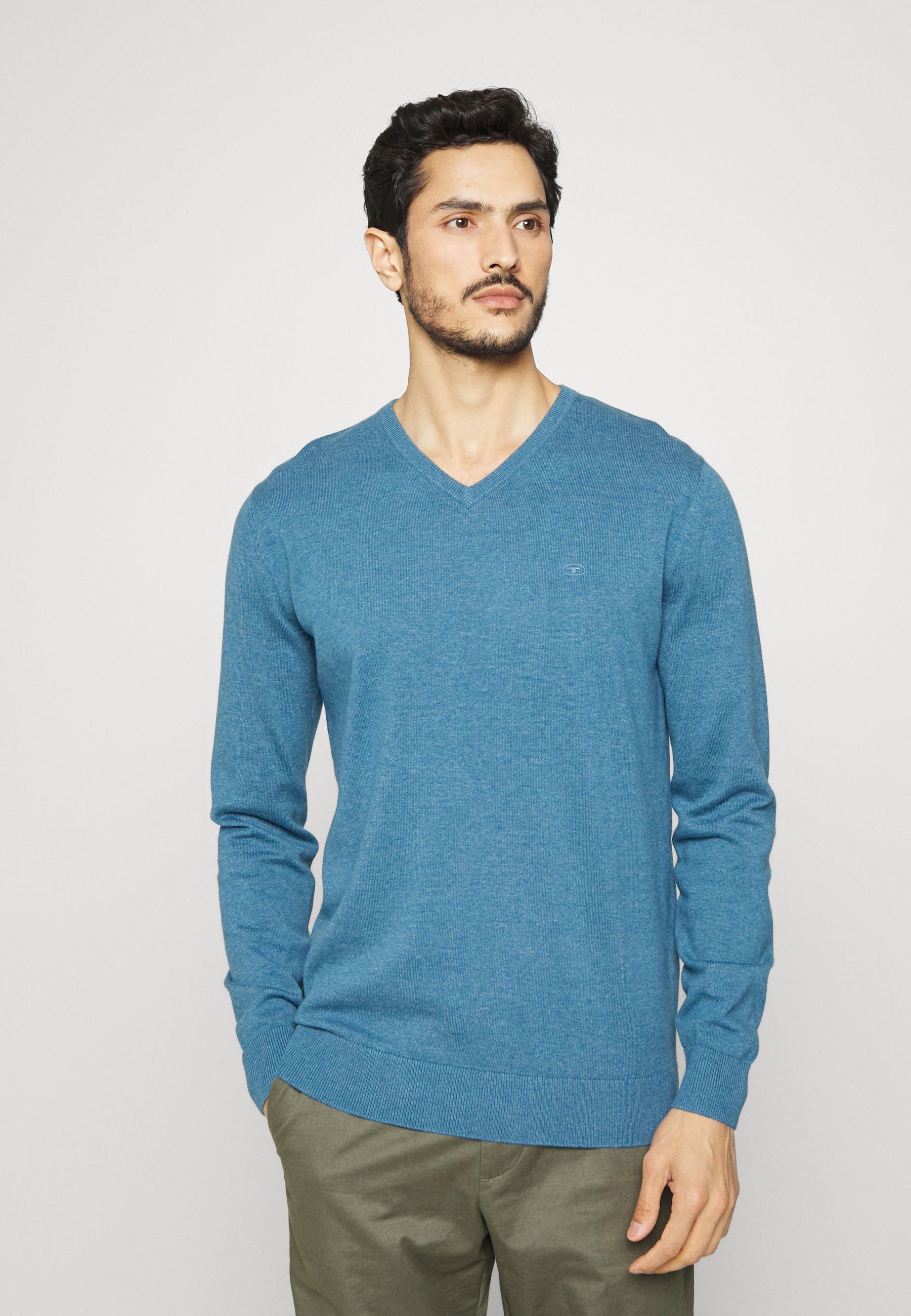 Crewneck Sweatshirt Tom Tailor Pullover Herren GrÃ¼n Mens