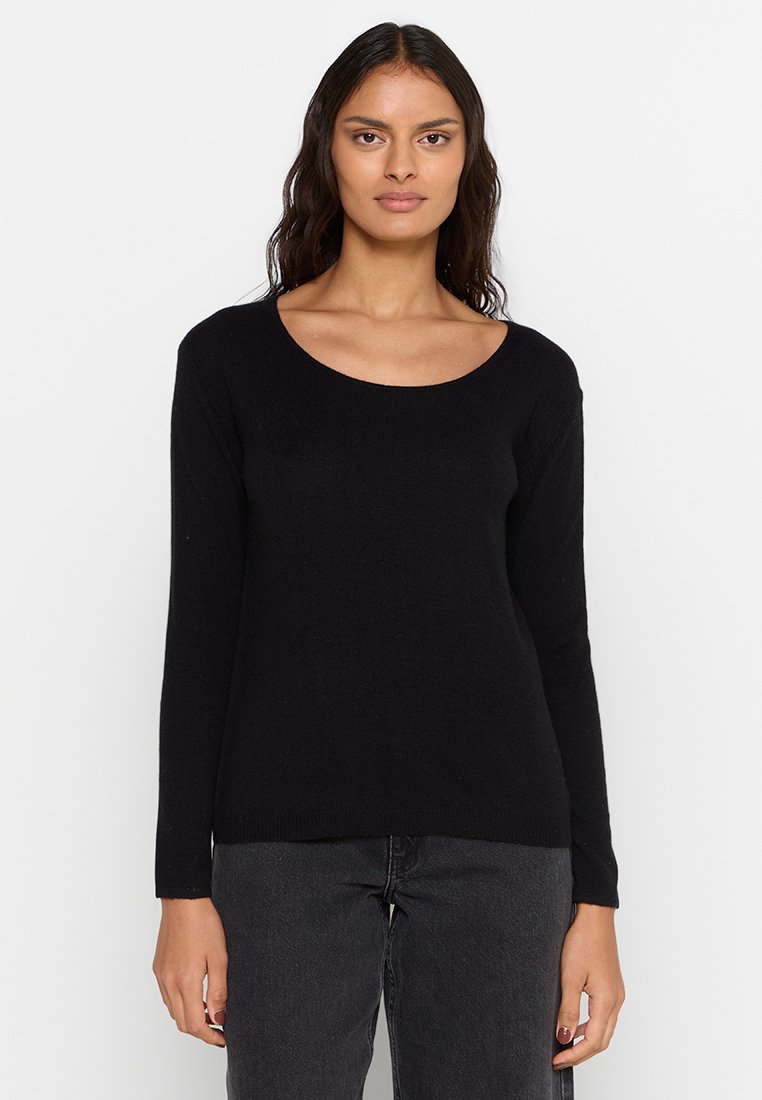 Authentic Cashmere Trui zwart Authentic Cashmere Trui zwart