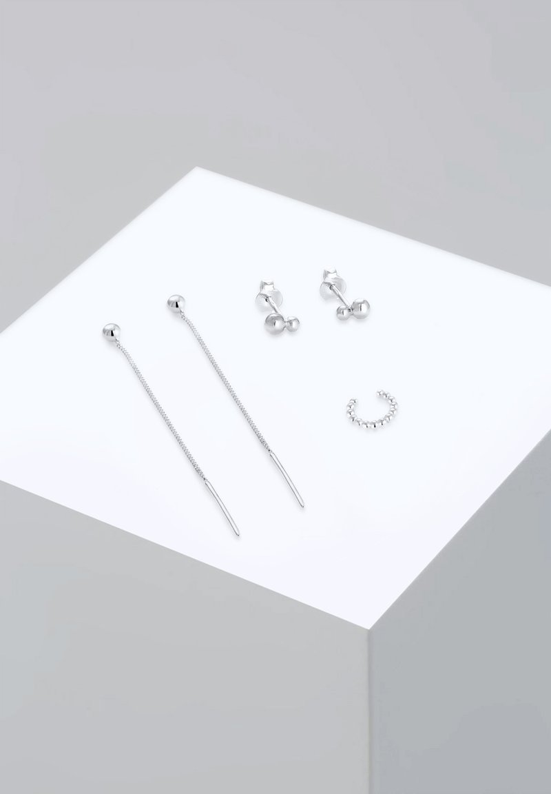 Elli - 3 PACK BASIC - Pendientes - silver-coloured, Ampliar