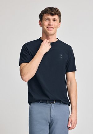 SHORT SLEEVE SS RF UN RIGBY GO RUBBER - T-Shirt basic - navy