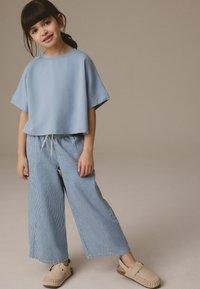 Next BOXY - Jednoduché tričko - blue