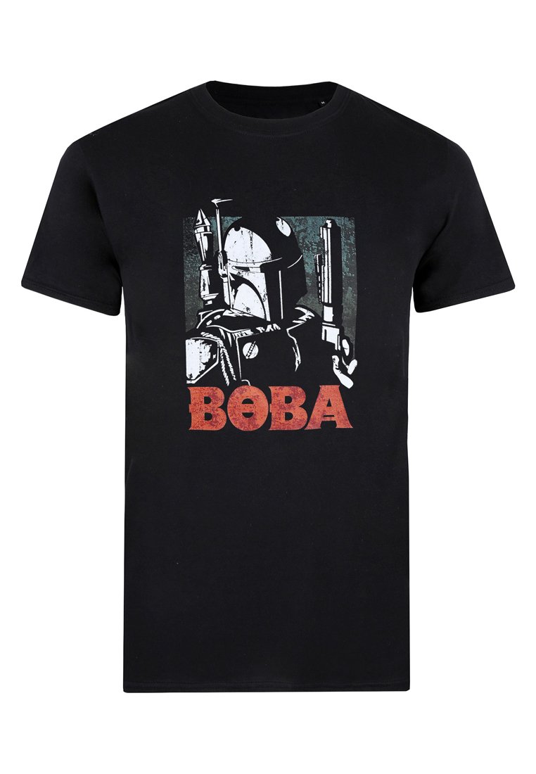 Star Wars T-shirt print zwart