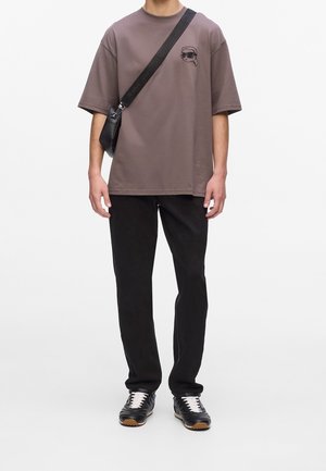 KARL LAGERFELD, Print T-shirt - purple