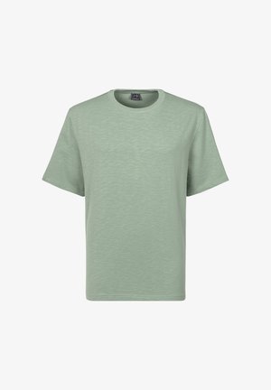 john devin, Basic T-shirt - salbei
