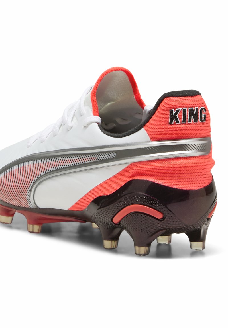 Puma KING ULTIMATE FG/AG Fußballschuhe Kunstrasen white/silver