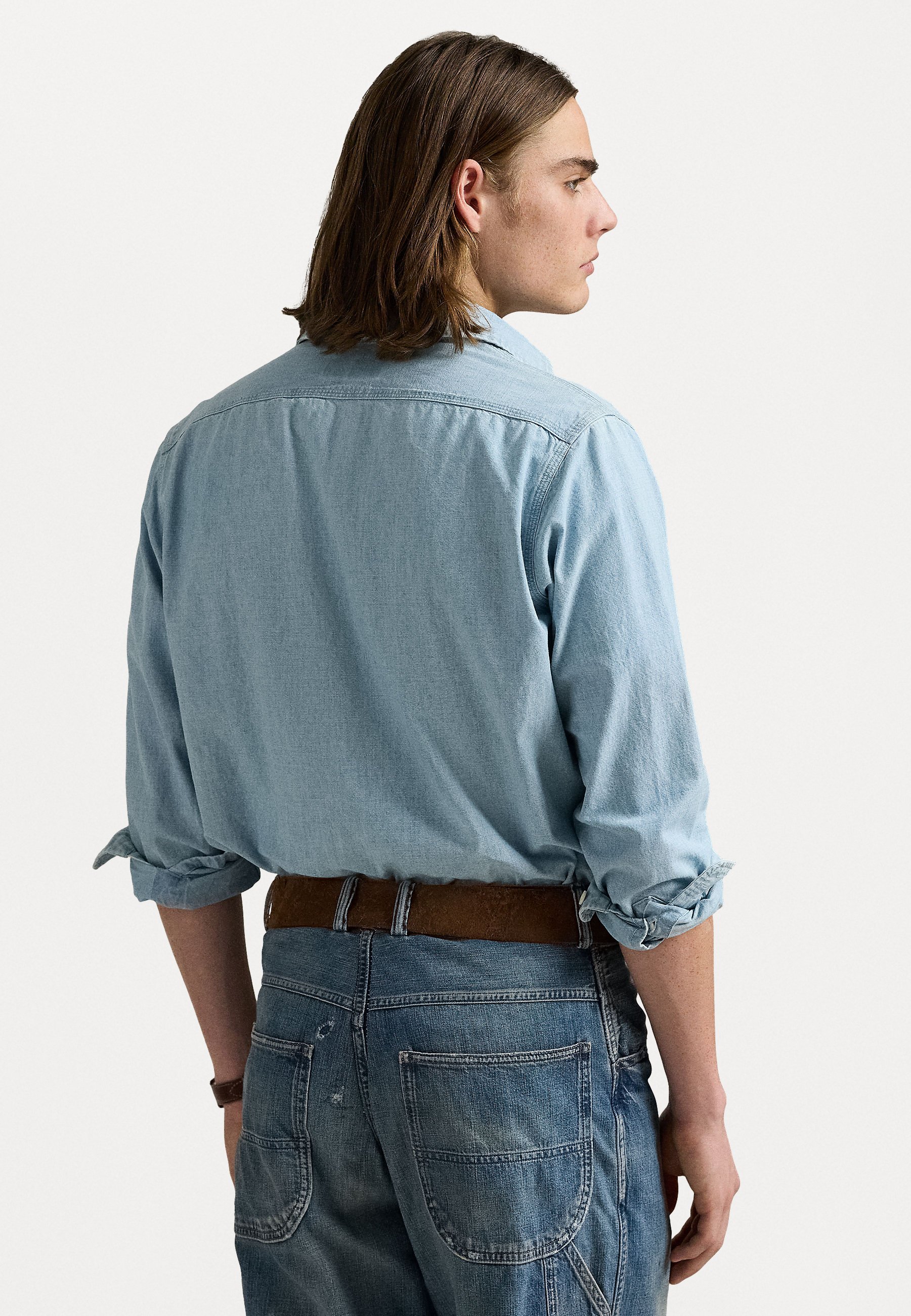 Polo Ralph Lauren CLASSIC FIT CHAMBRAY WORKSHIRT - Shirt - indigo
