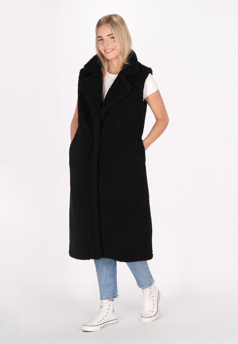 Schmuddelwedda Mellény - schwarz